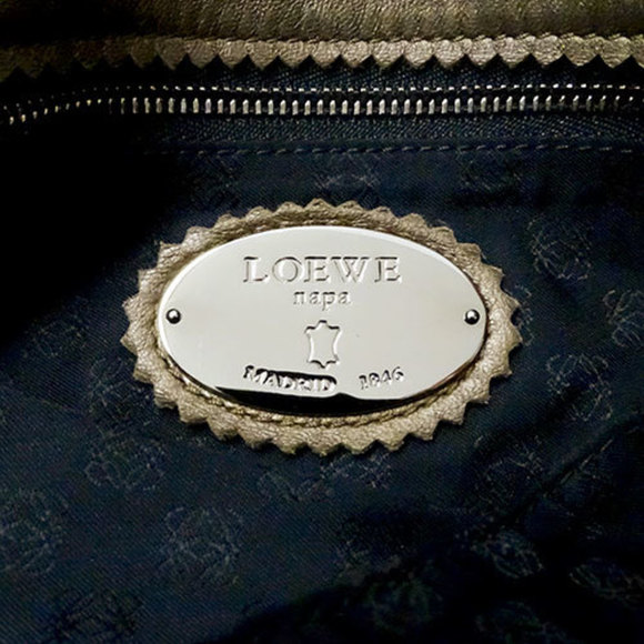 Loewe LOEWE Bag Ladies Shoulder Flamenco Leather Bronze Brown Tassel - Picture 6 of 9